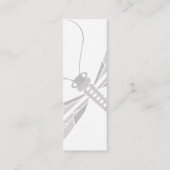 Van de libel de "Magere" Persoonlijke Contactkaartje (Achterkant)