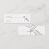 Van de libel de "Magere" Persoonlijke Contactkaartje (Voorkant / Achterkant)