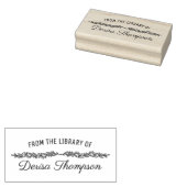 Van de Librari's van Gepersonaliseerd Rubberstempel (Gestempeld)