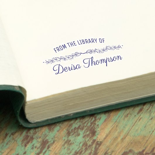 Van de Librari's van Gepersonaliseerd Zelfinktende Stempel