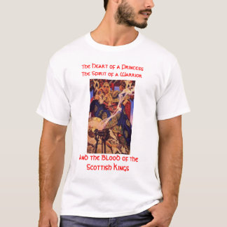Van de lijn Schotse koningen T-shirt