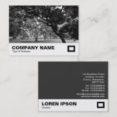 Van de Magnolia Trees BW Visitekaartje (Voorkant / Achterkant)