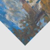 "Van de markt - Een Engels landhuis" Tissuepapier (Detail)