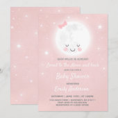 Van de motor en de Achteruitnodiging van het Baby Kaart (Voorkant / Achterkant)