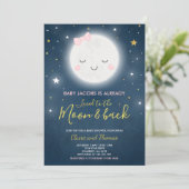 Van de motor en de Achteruitnodiging van het Baby  Kaart (Staand voorkant)