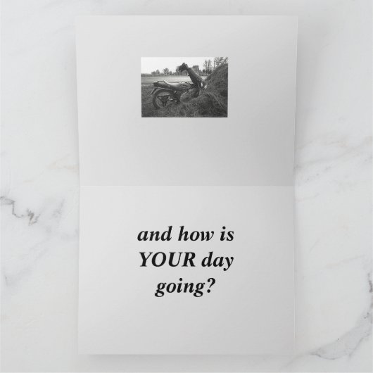 Van de MOTOR (FUNNY/FAKE) het Kaart (Binnen)