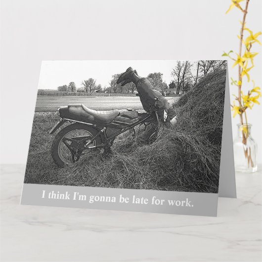 Van de MOTOR (FUNNY/FAKE) het Kaart (Gele Bloem)