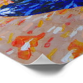 Van de muur II Poster (Hoek)