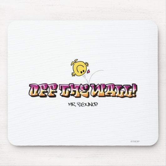 Van de muur! muismat (Voorkant)