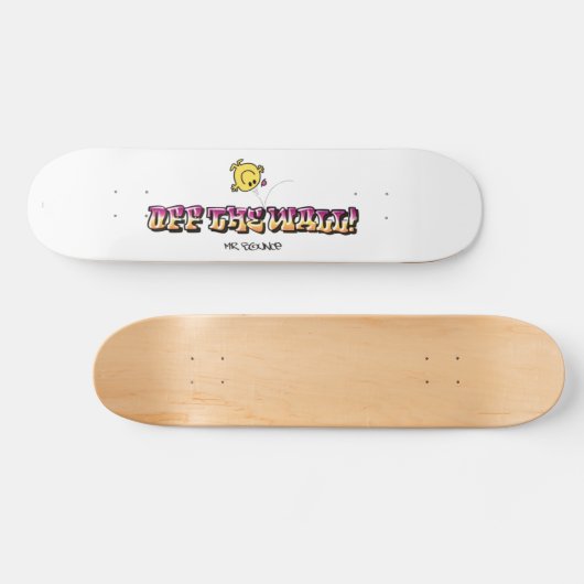 Van de muur! persoonlijk skateboard (Horizontaal)