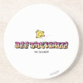 Van de muur! zandsteen onderzetter (Voorkant)