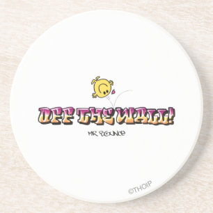 Van de muur! zandsteen onderzetter