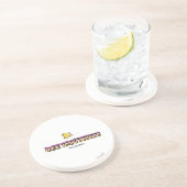 Van de muur! zandsteen onderzetter (Zijkant)