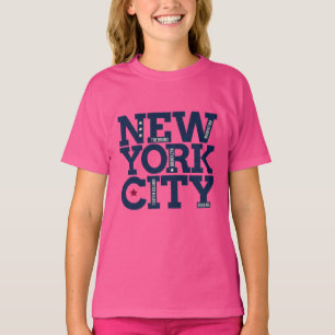 Van de naamNew York van de douane de kleding van T-shirt
