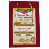 Van de Noorse Pool Express Braaf of Stout Medium Cadeauzakje (Voorkant)