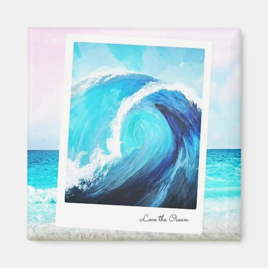 Van de oceaan houden magneet (Voorkant)