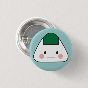 Van de omusubi Japanse rijst van Onigiri nori van Ronde Button 3,2 Cm