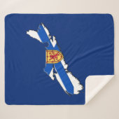 Van de oostkust Nova Scotia Sherpa Blanket Sherpa Deken (Voorkant (horizontaal))