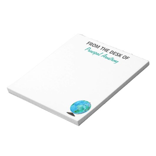 Van de Opleiding van de Opleiding Waterverf Wereld Notitieblok (Linkerzijde)