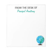 Van de Opleiding van de Opleiding Waterverf Wereld Notitieblok (Voorkant)