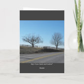 ...van de ouder.. 2 feestdagen kaart (Achterkant)