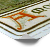 Van de papavers 1904 poster (Hoek)