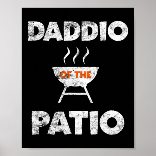 Van de Patio Grill Daddy BBQ Grilling Juli 4th GIF Poster (Voorkant)