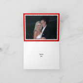 Van de picadoliefde van Papel dankt het de vogels Bedankkaart (Binnen)