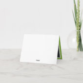 Van de picadoliefde van Papel dankt het de vogels Bedankkaart (Achterkant)