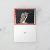 Van de picadoliefde van Papel het huwelijk van het Bedankkaart (Binnen)