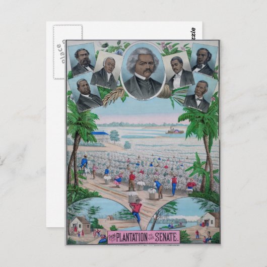 Van de plaatsing naar de senaat briefkaart (Voorkant / Achterkant)