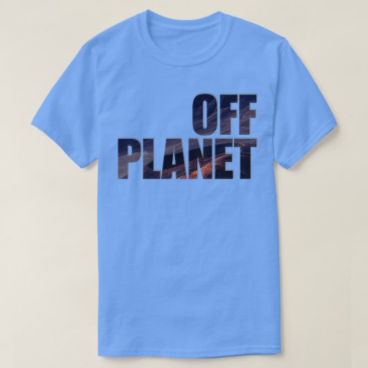VAN DE PLANEET T-SHIRT (Design voorkant)