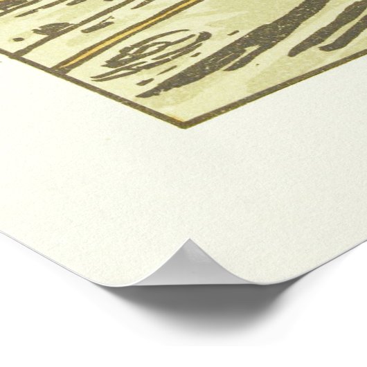 Van de Pont d'Austerlitz Poster (Hoek)