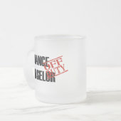 VAN DE RAAD VAN DE TAALGIDS MATGLAS KOFFIEMOK (Voorkant links)