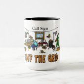 Van de Radio MugCustomize van het NetHam. Mok (Midden)