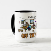 Van de Radio MugCustomize van het NetHam. Mok (Voorkant links)