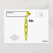 Van de RadioKaarten QSL van de Ham van het Net Briefkaart (Achterkant)