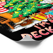 Van de ramen naar de muren deze hallen Kerstmis Poster (Hoek)