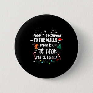 Van de ramen naar de muren ga ik deze hal decorere ronde button 5,7 cm