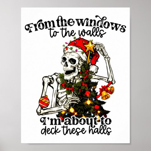 Van de ramen naar de muren ga ik deze versieren poster (Voorkant)