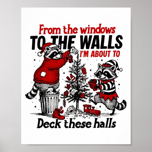 Van de ramen naar de muren ga ik dit versieren poster (Voorkant)