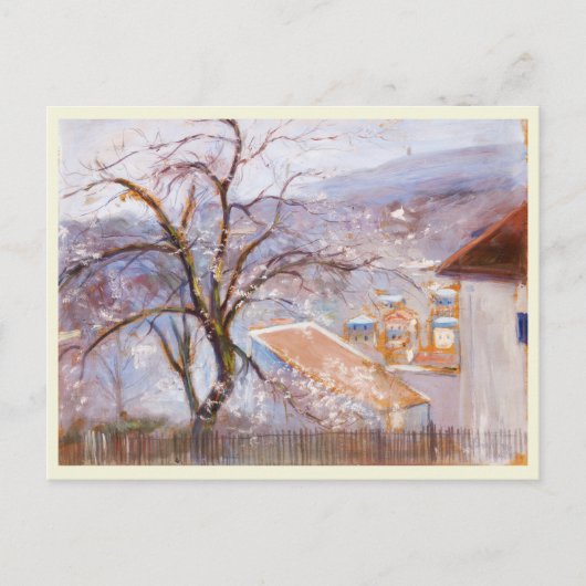 Van de rand van Parijs, Hugo Simberg Briefkaart (Voorkant)