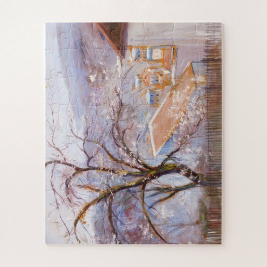 Van de rand van Parijs, Hugo Simberg Legpuzzel (Verticaal)