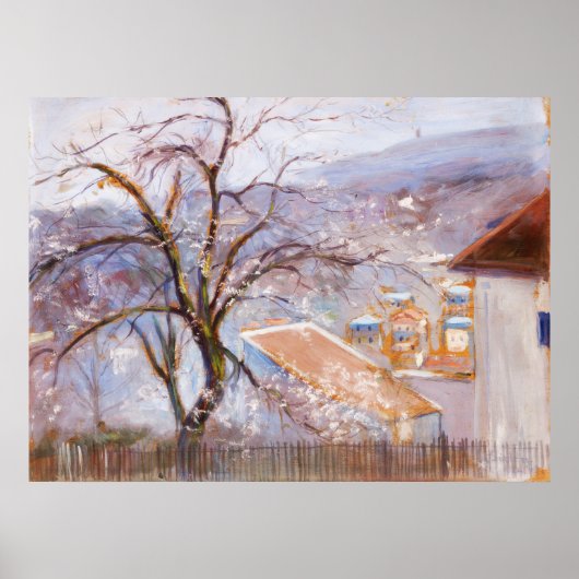 Van de rand van Parijs, Hugo Simberg Poster (Voorkant)