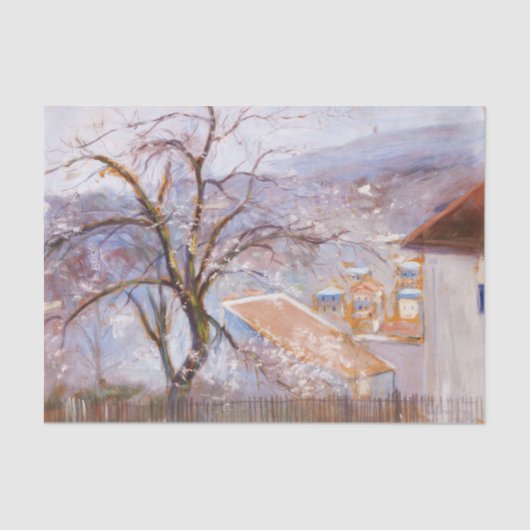 Van de rand van Parijs, Hugo Simberg Tissuepapier (Voorkant)