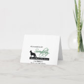 Van de redding de Honden "Sammi" en "Rilie " Kaart (Achterkant)