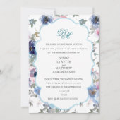 Van de reeks biedingen in spun Sugar Blue Inv Kaart (Voorkant)