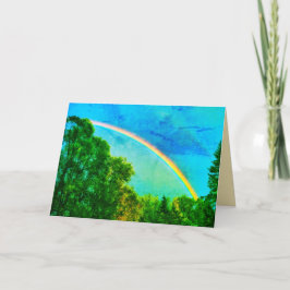 VAN DE REGENBOOG VERDE- WENSKAART KAART