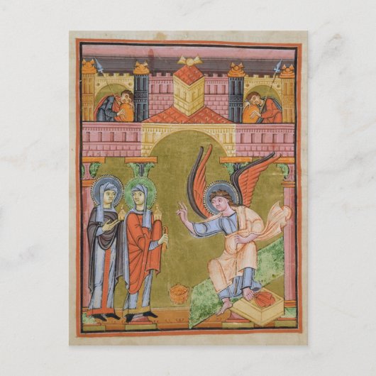van de Reichenau School Evangeliary Briefkaart (Voorkant)