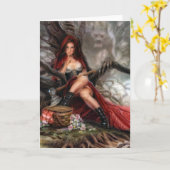 Van de "rode Berijdende Kap" de Kaarten (Gele Bloem)